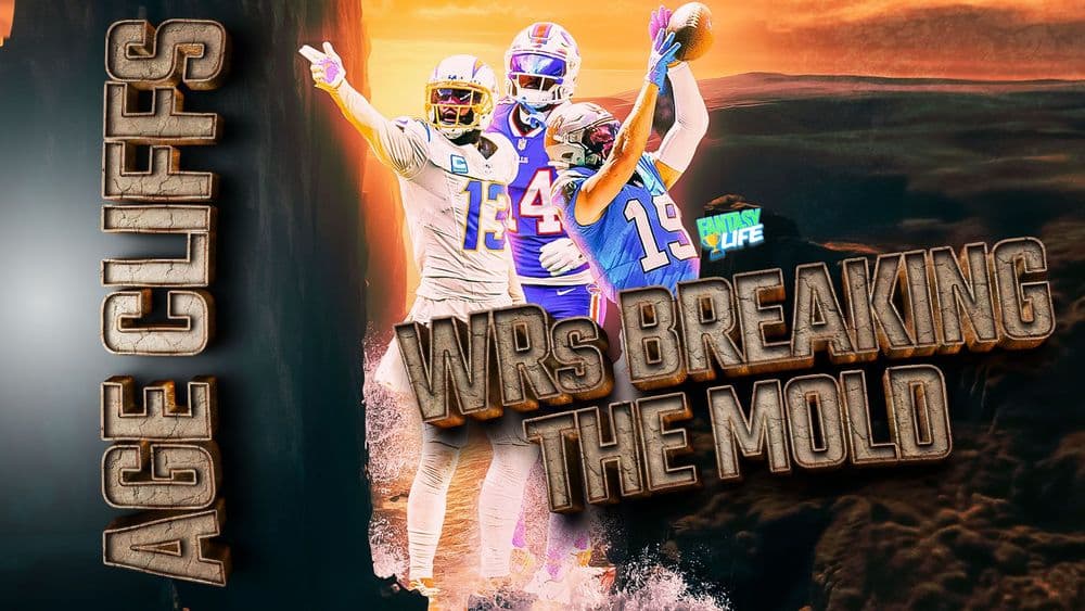 Fantasy Football Age Cliffs. Veteran WRs Breaking the Mold.
