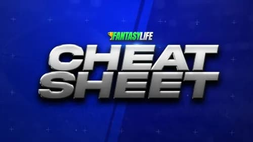 Fantasy Football Cheat Sheet