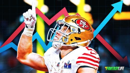 2025 Fantasy Football Projections: Christian McCaffrey Rises, Garrett Wilson Falls