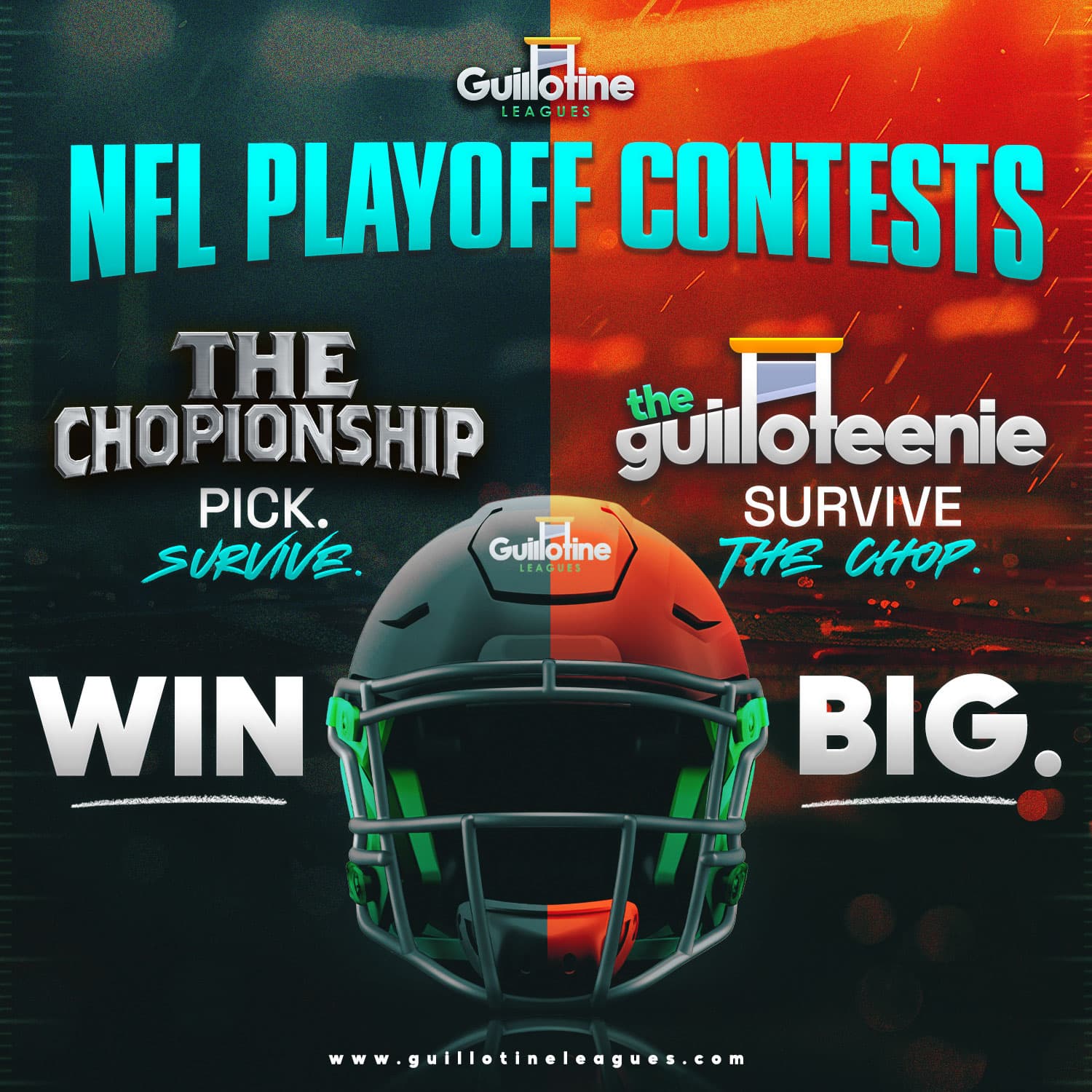 Win Big in the Guillotine League Playoffs!