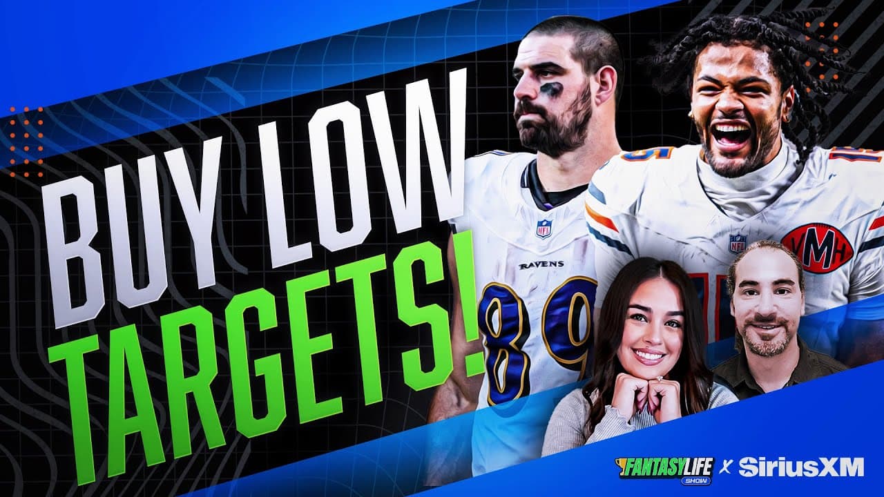 Fantasy Football Week 8 Buy Low Candidates and Tight End Day Targets!