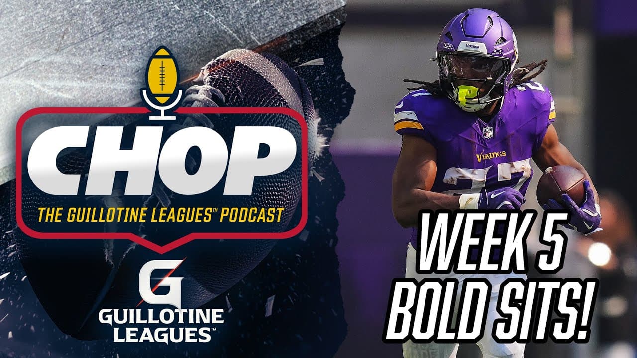 You May Regret Flexing These Players in Week 5 Guillotine Leagues™…