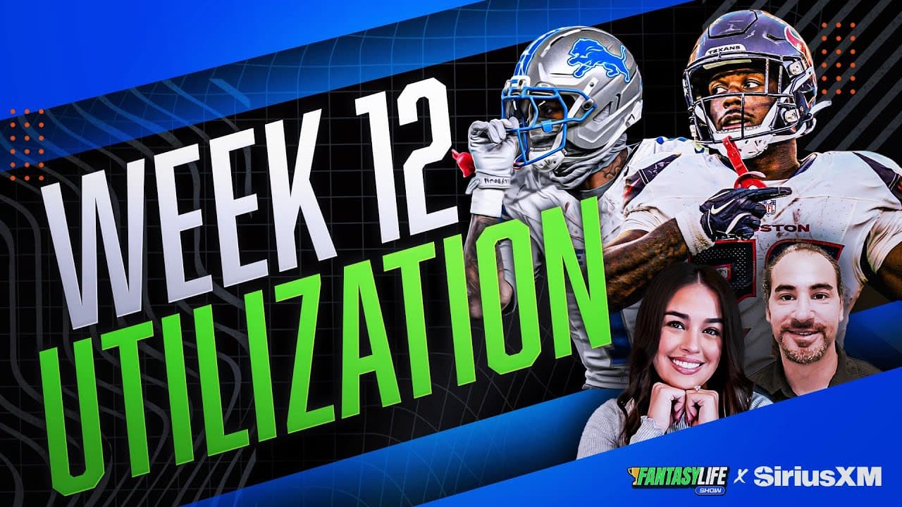 Fantasy Football Week 12: Utilization Report and Waiver Wire Targets!