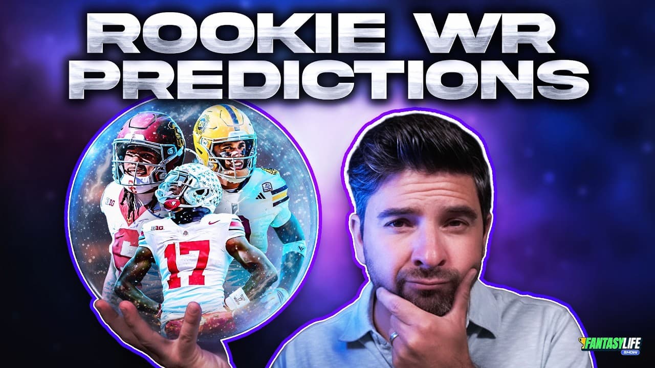 He Built a Rookie WR Model for Fantasy… And It's Scary Accurate