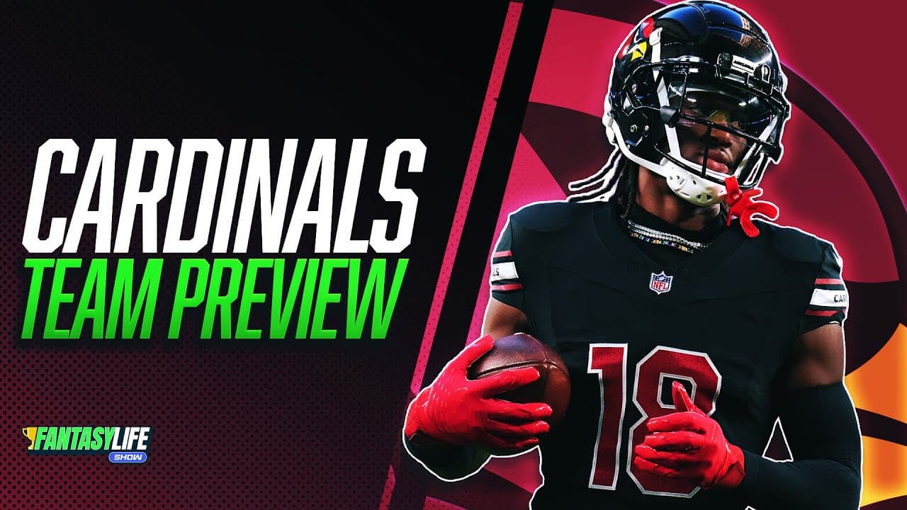 Cardinals 2025 Fantasy Team Preview (Marvin Harrison Bounceback?)