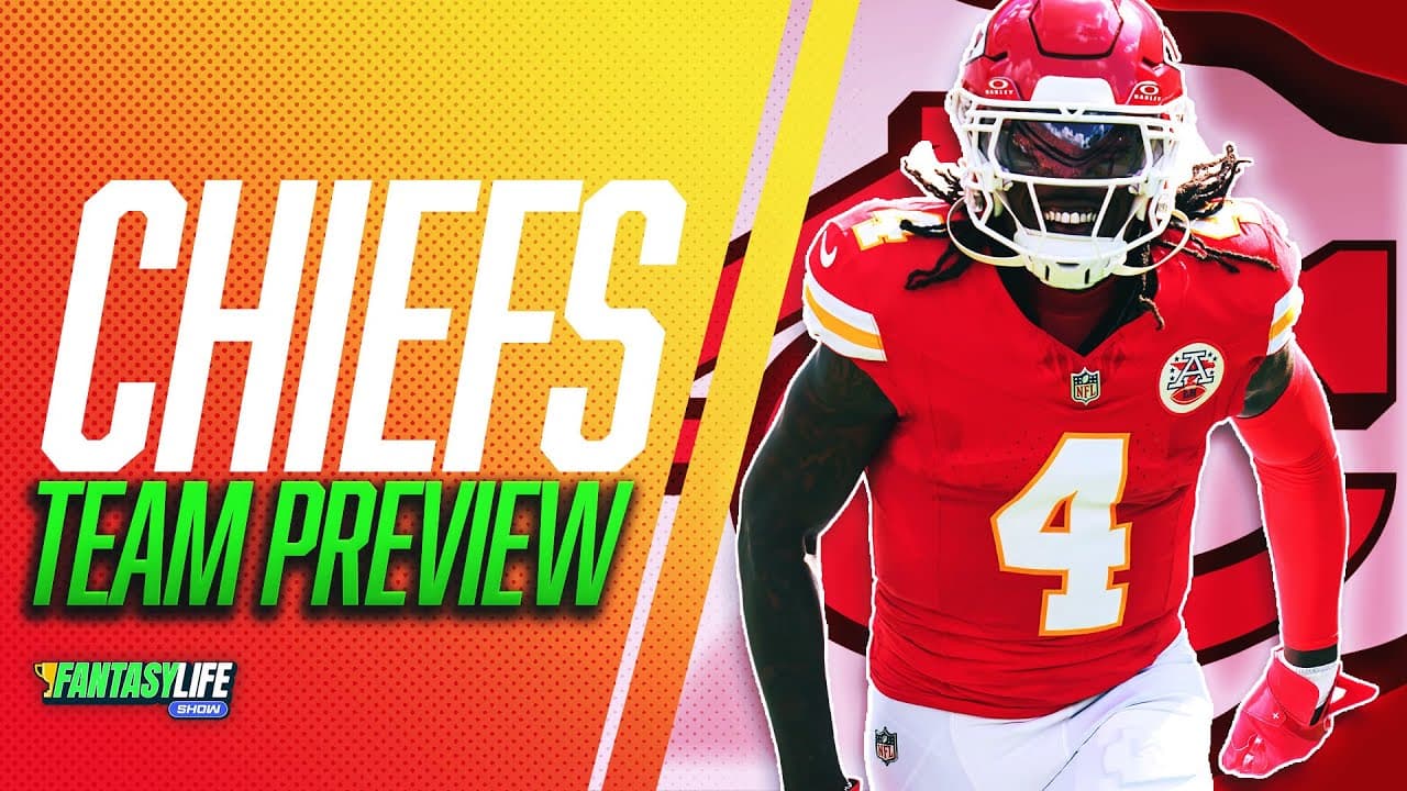 Chiefs 2025 Fantasy Team Preview (Rashee Rice Worth His ADP?)