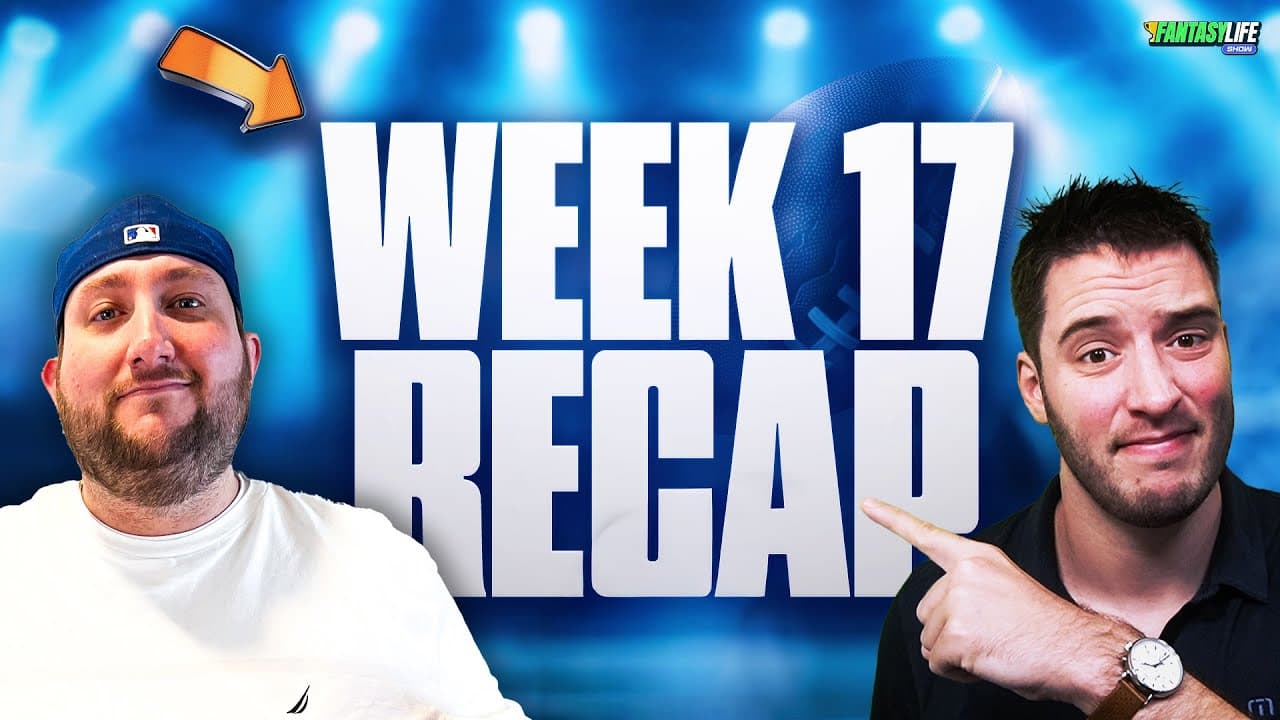 Fantasy Breakdown of EVERY NFL Week 17 Game (INSTANT ANALYSIS!)