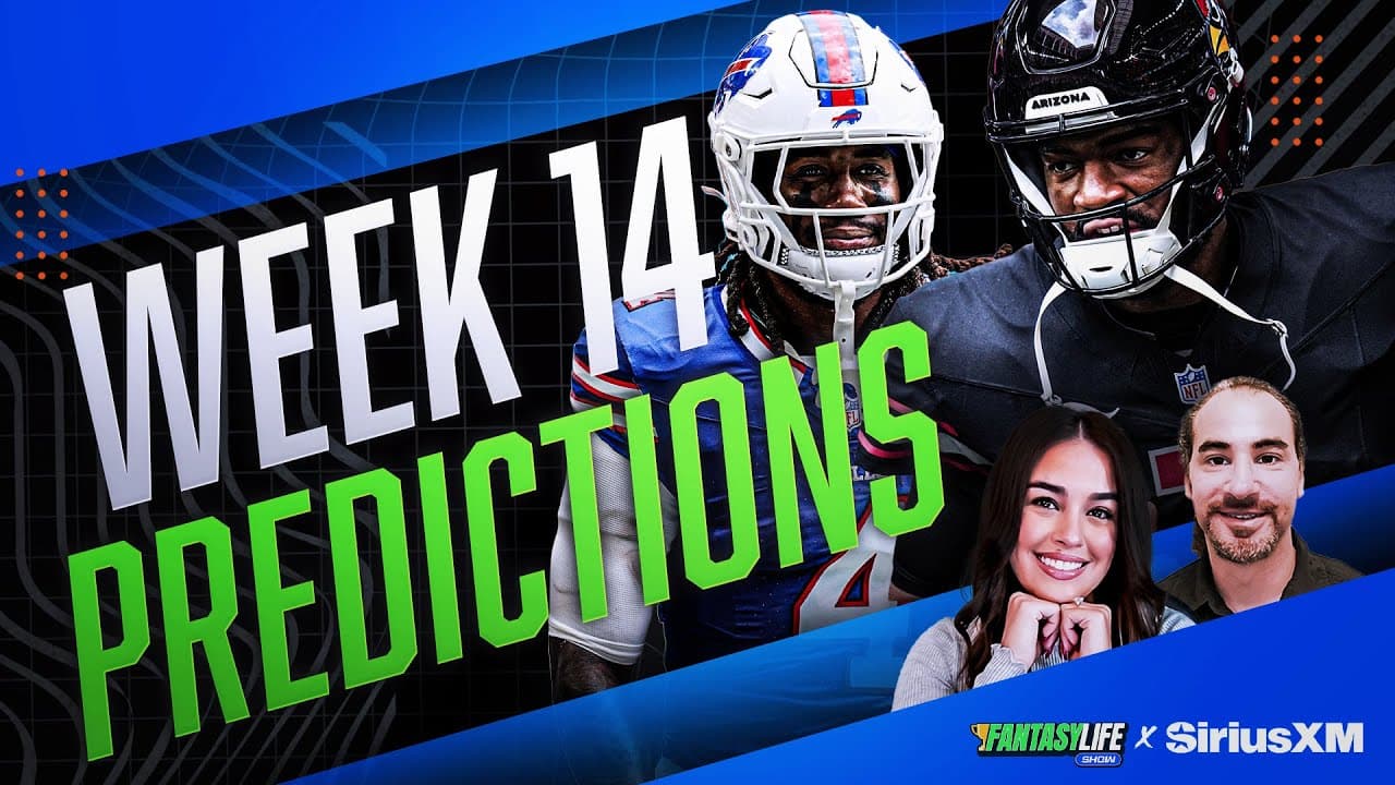 Fantasy Football Week 14 Rankings Risers and Fallers + TNF Preview!