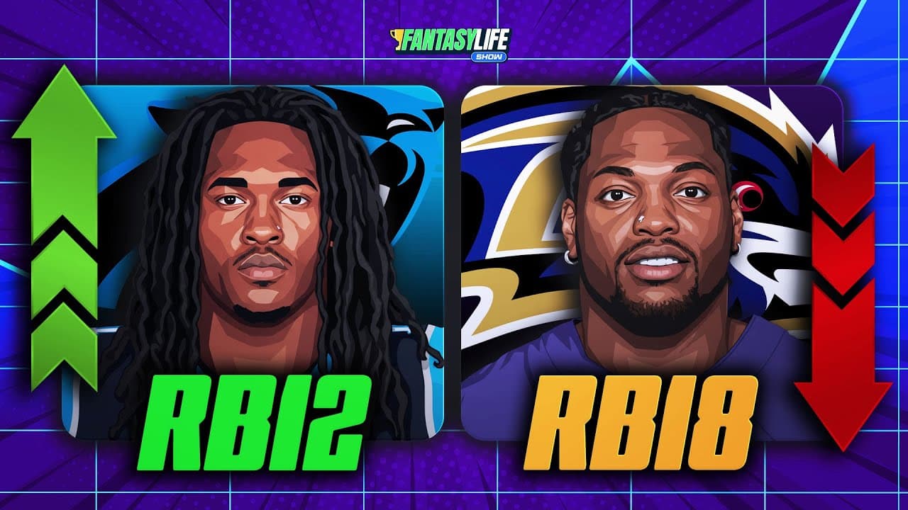 Week 6 Fantasy Football Rankings Risers & Fallers + Start/Sit!