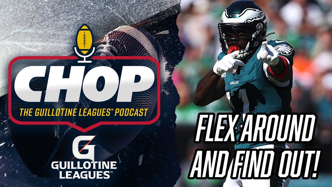 You May Regret Flexing These Players in Week 7 Guillotine Leagues™…