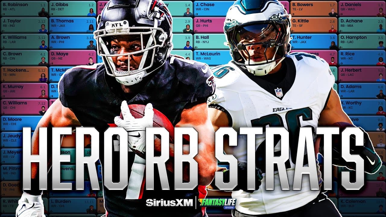 How to Dominate a Hero RB Draft Strategy (And Guys to Target!)