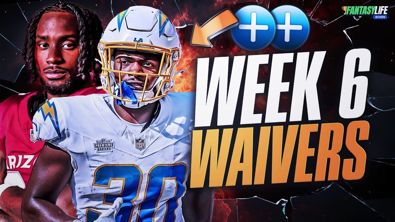 Week 6 Players To Add