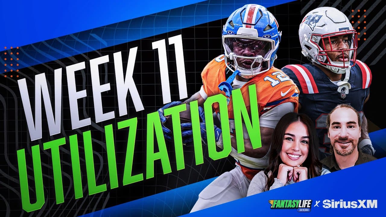 Fantasy Football Week 11: Utilization Report and Waiver Wire Targets!