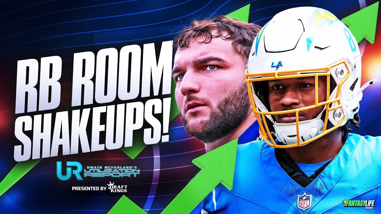 These 4 RB Rooms Just Had MONUMENTAL Shifts (Week 3 Utilization Report)