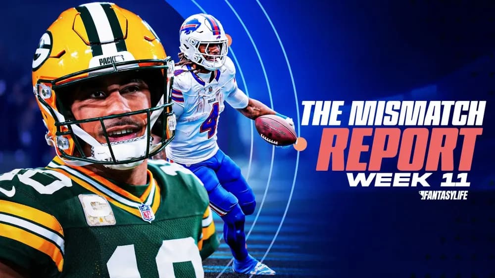 Week 11 Fantasy Football Mismatch Report: Jordan Love And James Cook Are Set For Big Games