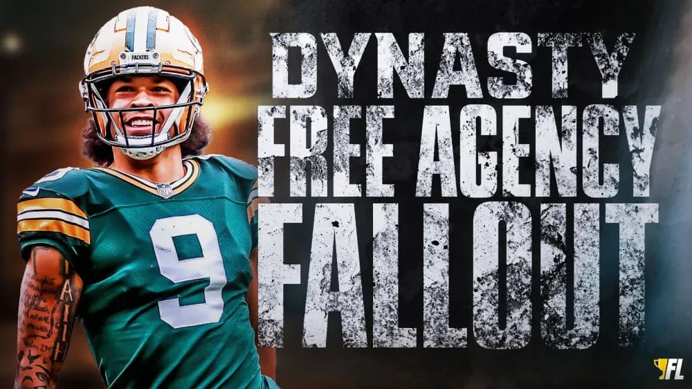 Dynasty Fantasy Football Fallout From NFL Free Agency: Christian Watson Is Packers WR1