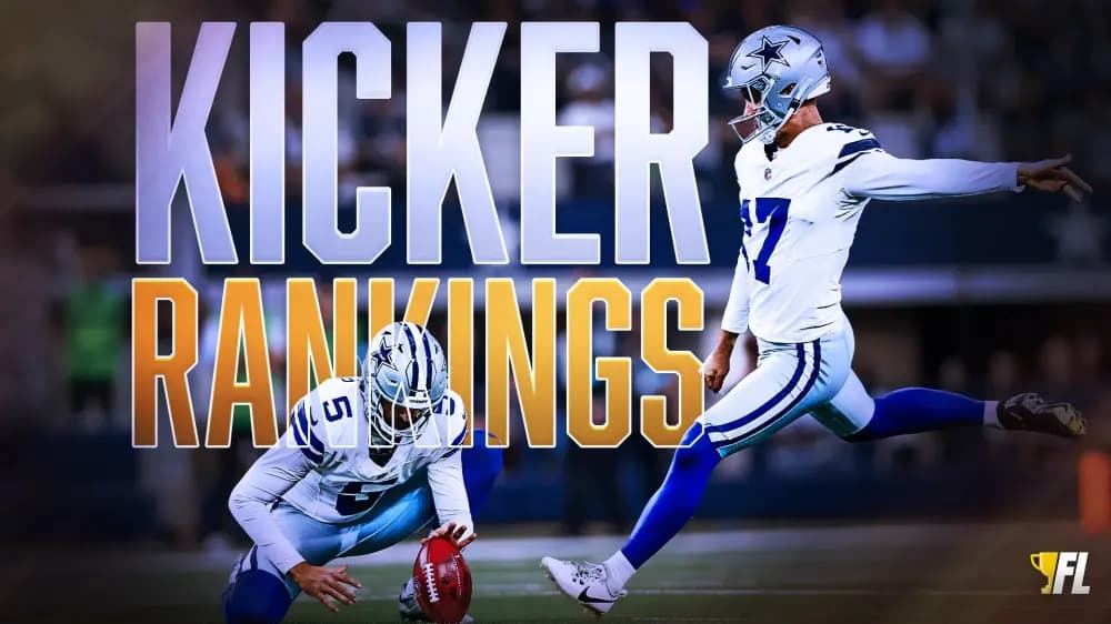 Fantasy Football Kicker Rankings 2025: Brandon Aubrey, Chase McLaughlin, And More