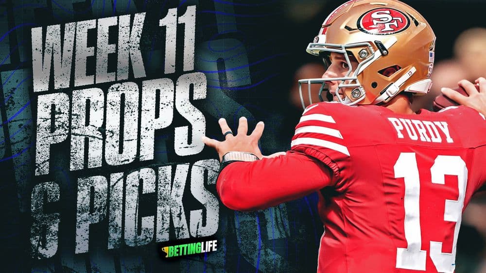 Week 11 NFL Player Props: Brock Purdy, Jordan Love, and More