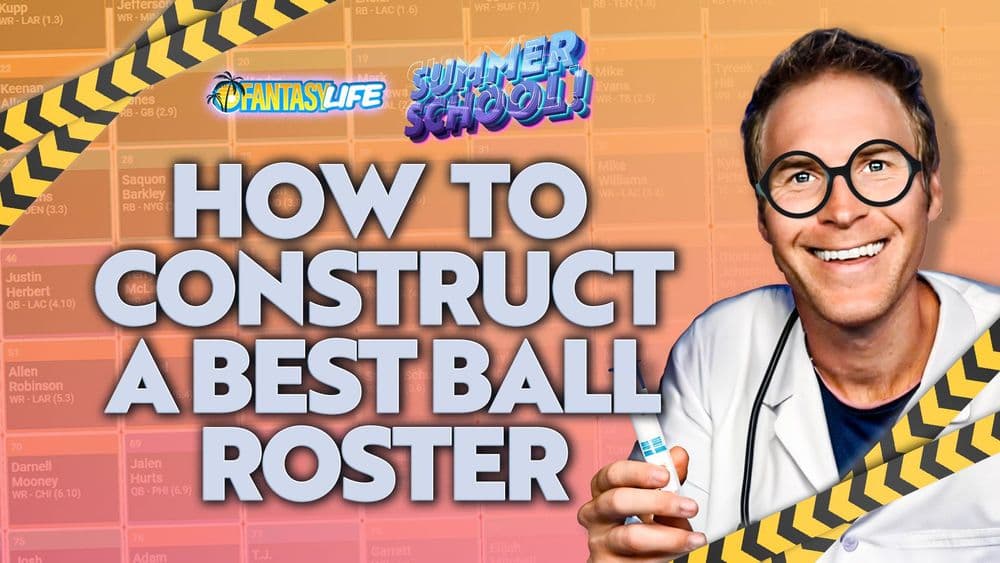 Best Ball Strategy. How to Construct a Best Ball Roster.