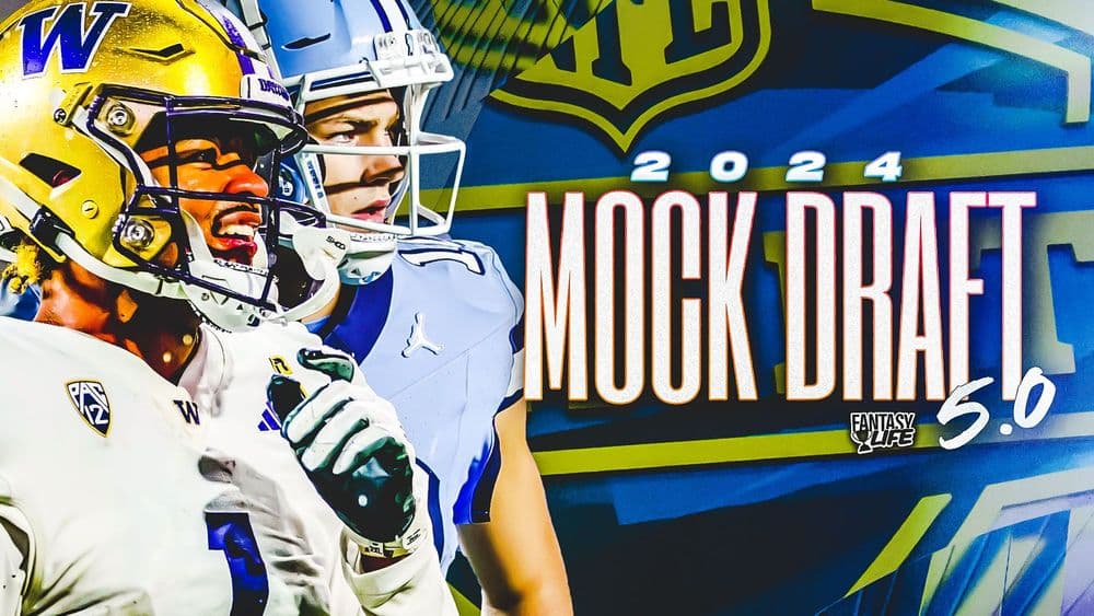 2024 NFL Mock Draft v5.0: Quarterbacks are flying off the board