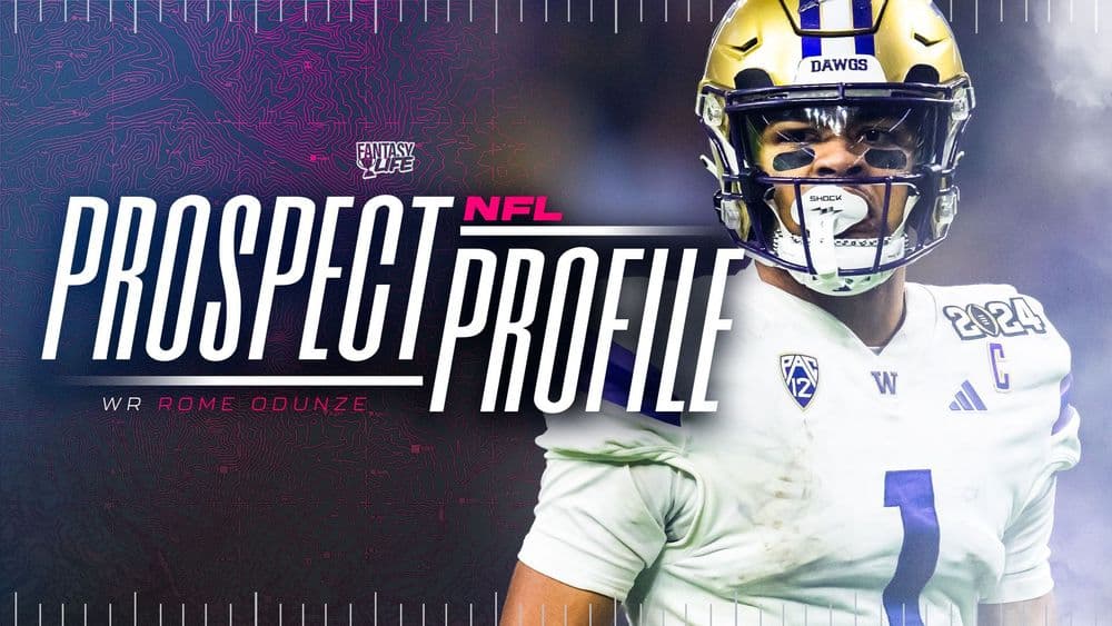 Rome Odunze Scouting Report and Fantasy Football Outlook
