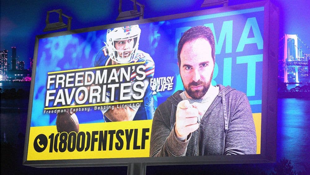 Freedman's Favorites. The Best Week 4 Fantasy Football Plays.