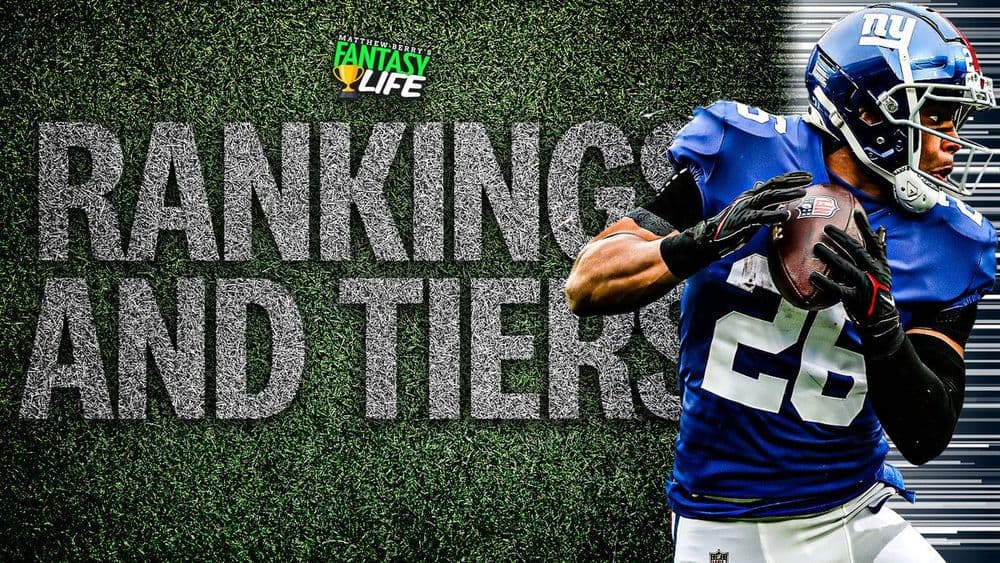 Fantasy Football Rankings & Tiers. Wild Card Round