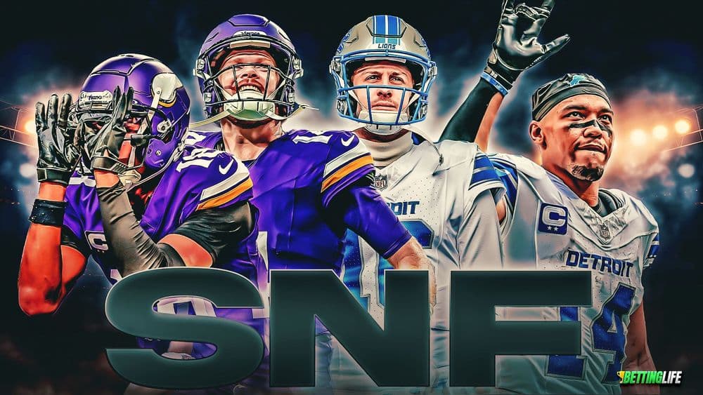 Best Bets For Sunday Night Football Week 18: Lions vs Vikings