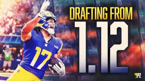 1.12 Draft Strategy For Fantasy Football 2025: Puka Nacua, Nico Collins, and More Options At The Turn