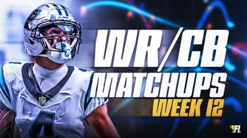 Week 12 WR/CB Matchups: Target Tetairoa McMillan, Davante Adams and More