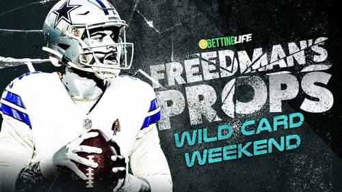 Freedman's Props. Best Player Prop Bets for Super Wild Card Weekend.
