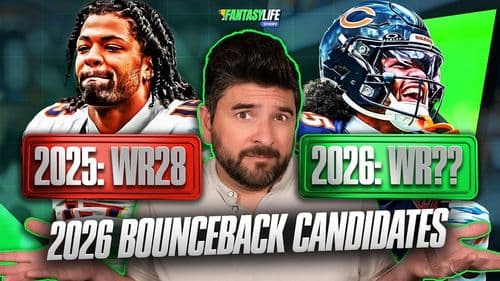 12 Players Due to BOUNCE BACK in 2026 Fantasy Football