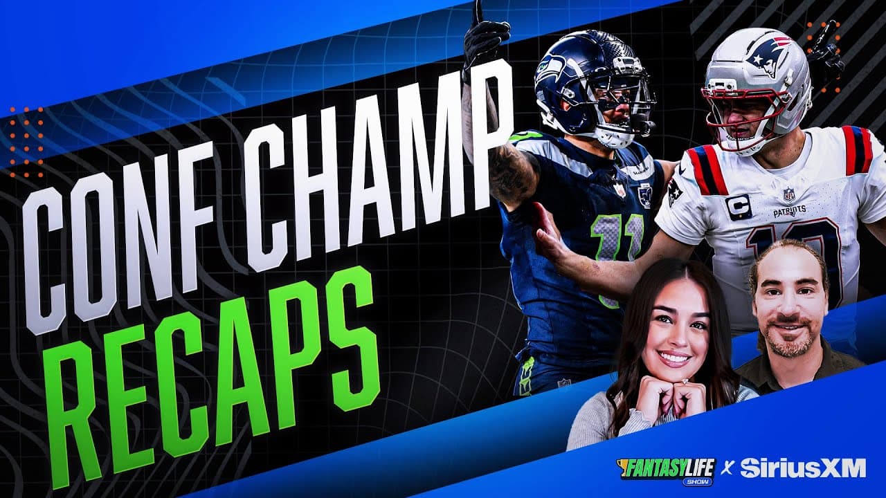 Conference Championship Fantasy Recaps, Reactions, and Early Super Bowl Odds!
